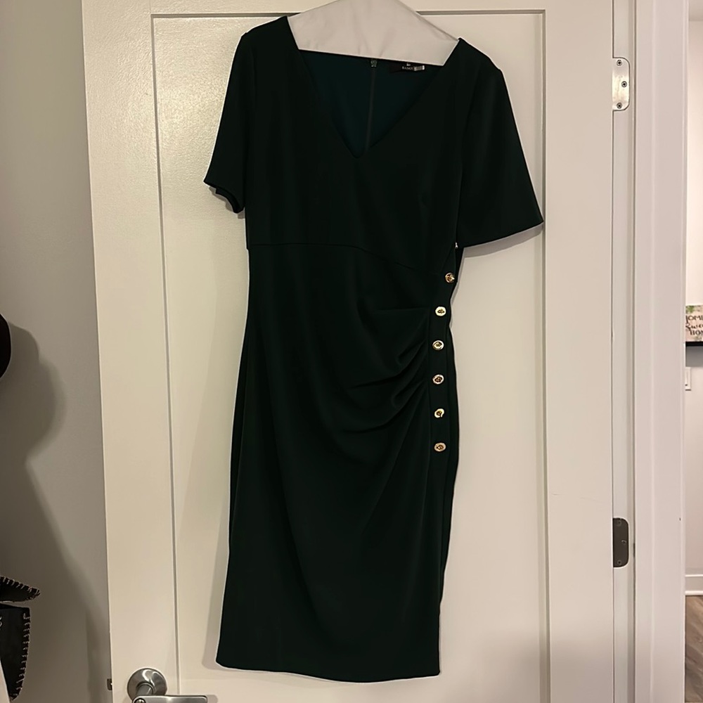 Emerald Badgley Mischka dress